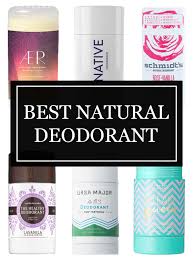 Natural Deodorants